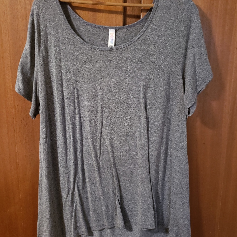 LLR 3xl solid grey classic tee